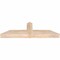 Ekena Millwork Portland Smooth Timber Gable Bracket, Douglas Fir, 36"W x 10"H x 3 1/2"D x 3 1/2"F, 7/12 Pitch GBW036X10X0404POR00SDF - alternate 5
